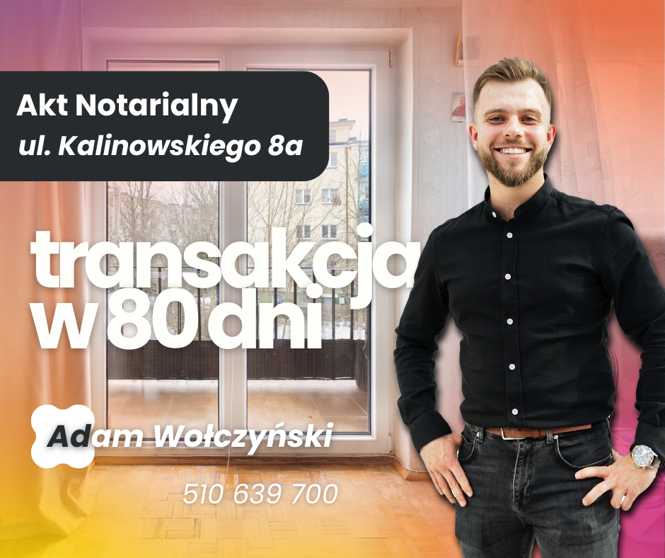 Sprzedane: ul. Kalinowskiego 8a, transakcja w 80 dni